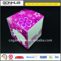2013 hot sale big square antique manufacturers china clear plastic jewelry box luxury flowers printed packaging rings